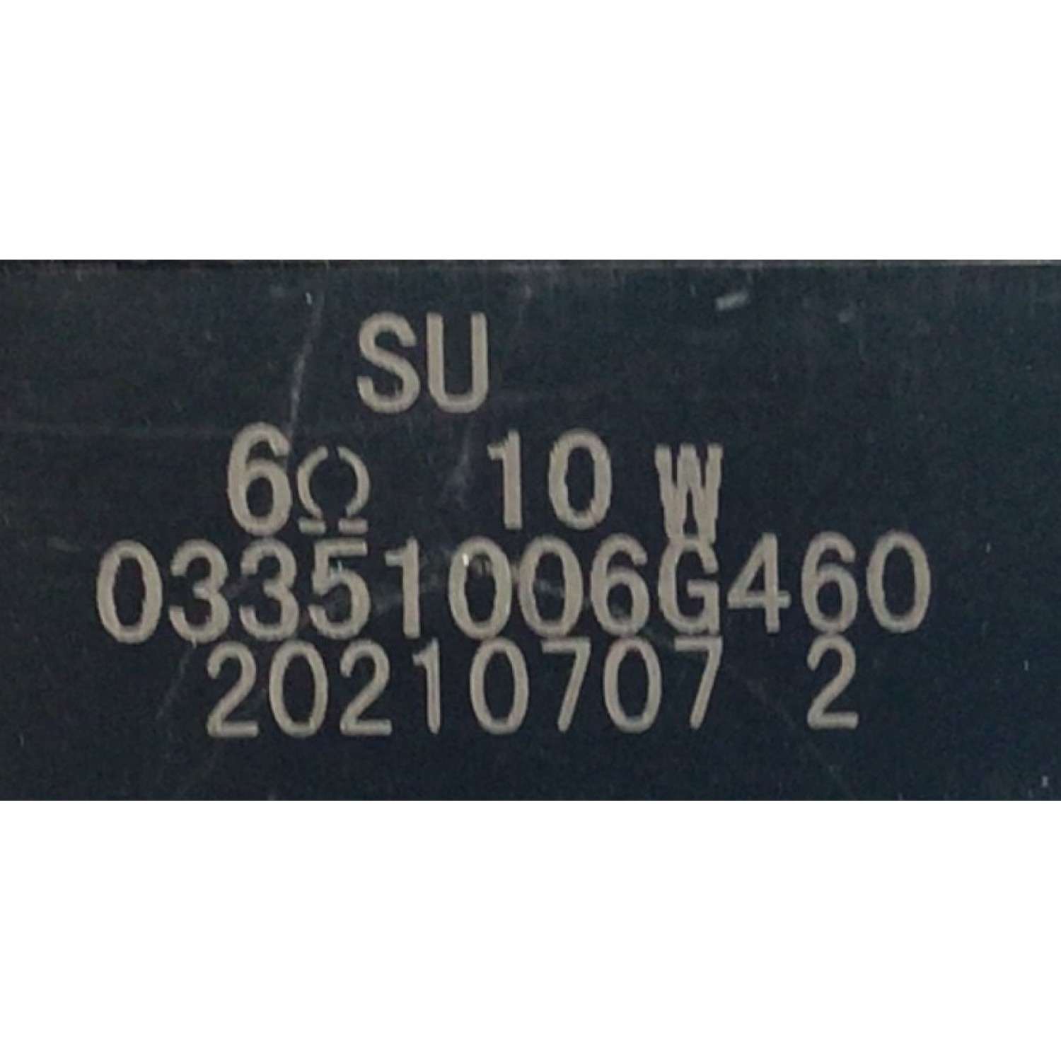 KIT DE BOCINAS PARA TV INSIGNIA ( 2 PZ ) / NUMERO DE PARTE 03351006G460 / 20210707 / 6Ω 10W / MODELO NS-32D310NA21	 - Imagen 2